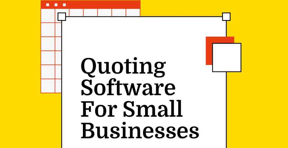 Small Business Quoting Systems